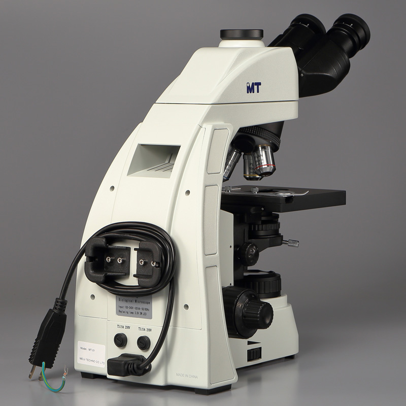 パネル 顕微鏡 MEIJI TECHNO メイジテクノ MT-51/35 生物顕微鏡